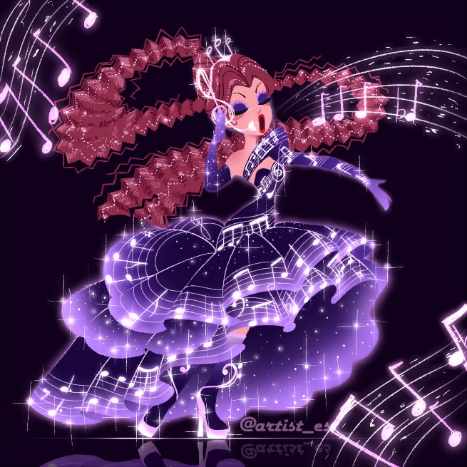 artist_es's tweet photo. was not planning on making another one, but this idea was too good to not use it so...

🎼🎶Super Popstar Pauline🎶🎼

i imagine in her game she would have to dress up and sing different music genres
y'all would nAWT be ready for Opera Pauline

I appreciate ❤️s &amp; RTs🙏🥺 https://t.co/Z2E65mbume