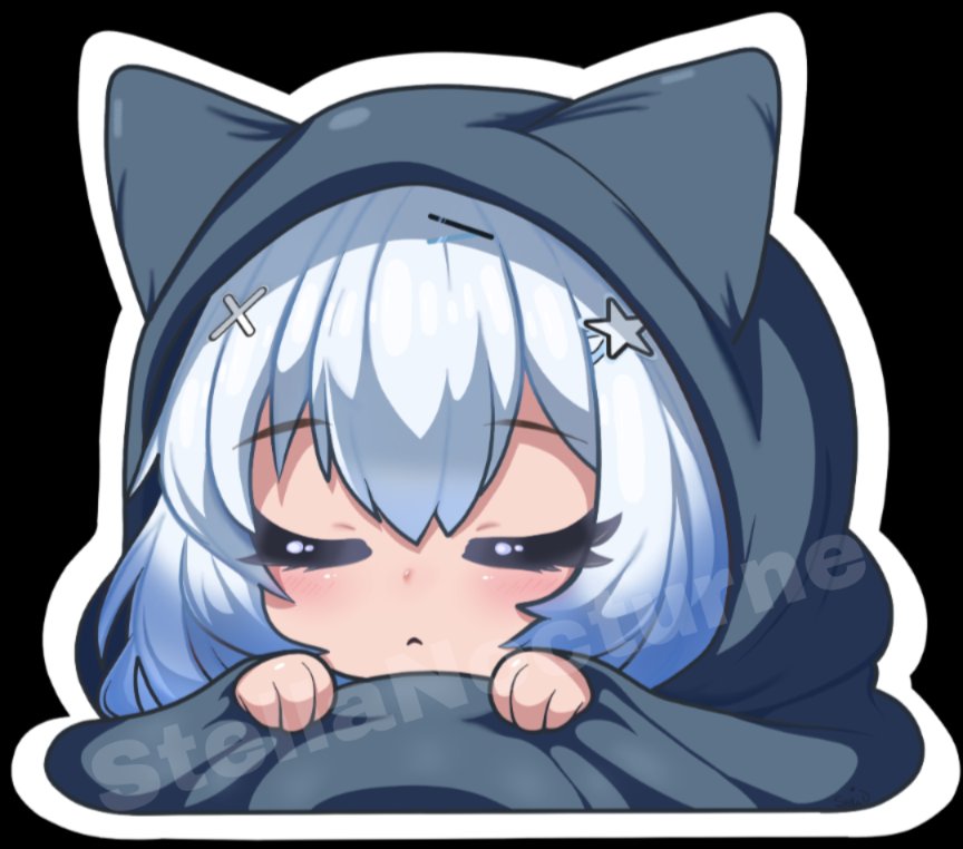 Now that she has debuted and reached affiliate, I think it's appropriate to share the emote I made for <a href="/IvySnowVT/">ᯓ★ 𝘐𝘷𝘺 ❄️🎀 ꒰ ENVtuber꒱</a>  I'm so proud of this one! :D
#art #artmoot #VTuber #VTuberEN