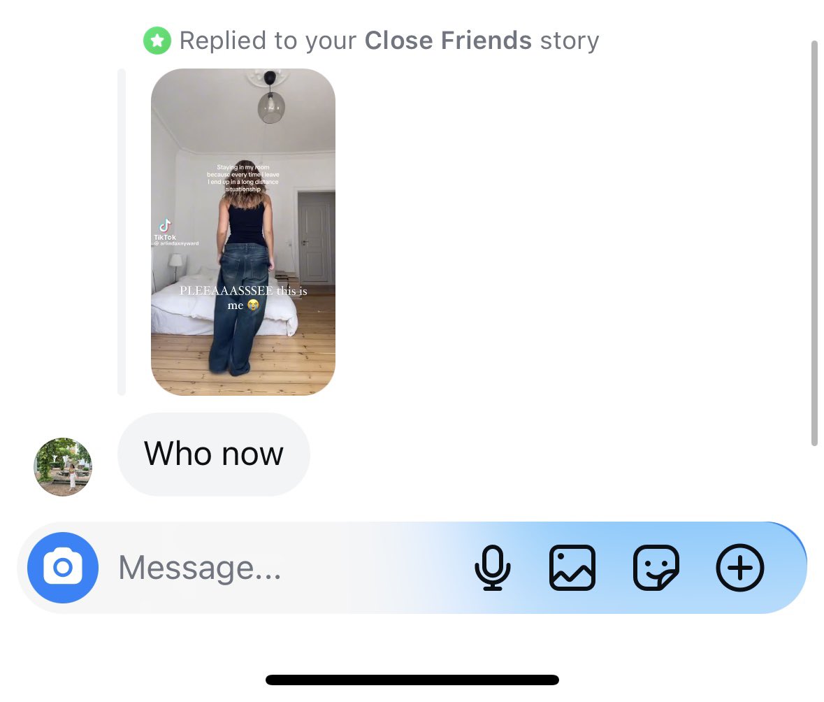 noracwalker's tweet image. My Instagram close friends want me dead