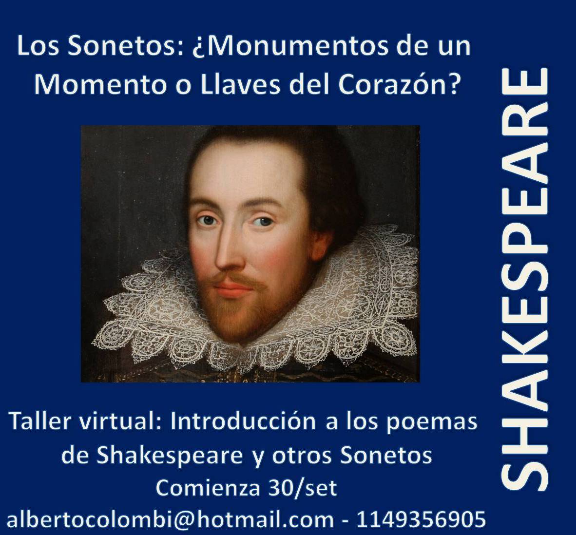 ShakesInstant's tweet image. Taller virtual de Lectura y Análisis sobre los Sonetos de SHAKESPEARE: Antecedentes y Proyecciones.
COMIENZO DEL TALLER: 30/set/2024.