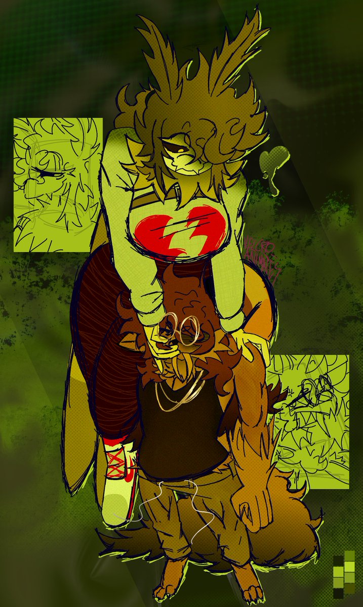 velcro_animates's tweet image. sent to the green realm