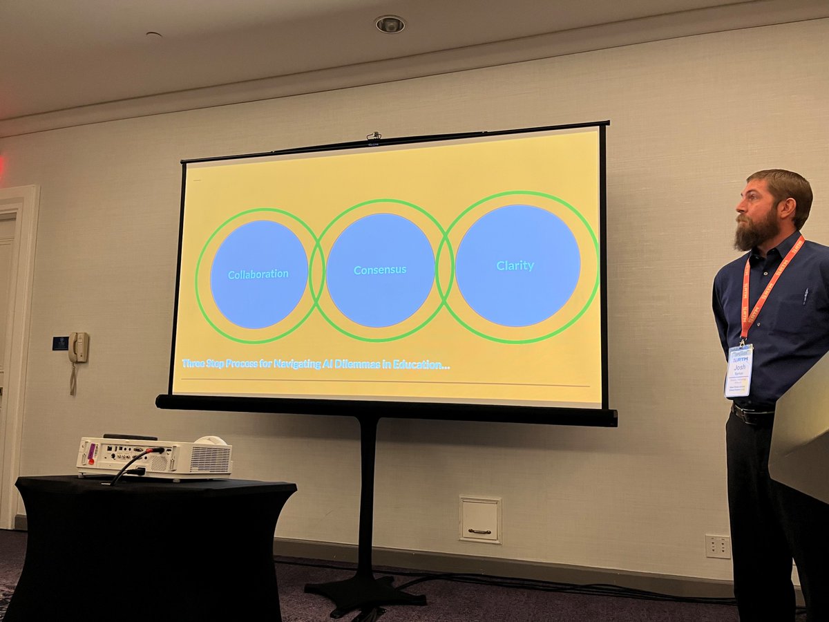 #rtmk12 The process to overcome the AI Dilemma in education, and no distractions