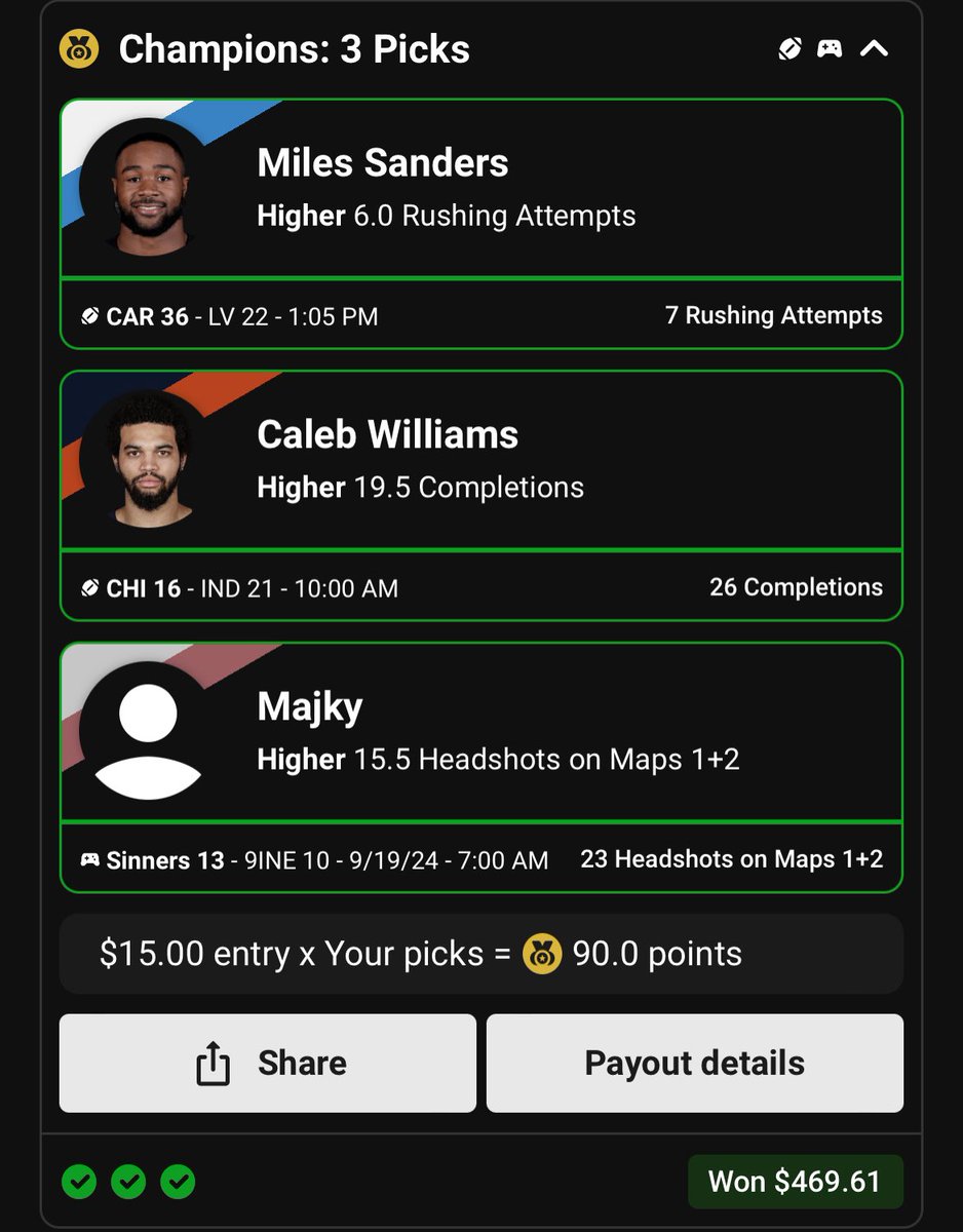 30x ON A 3 LEGGER💀

EV+ is ELITE