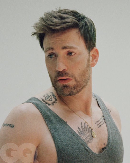 chrisevans's tweet photo. Chris Evans for GQ Magazine, 2023. https://t.co/dLEd16Vof5