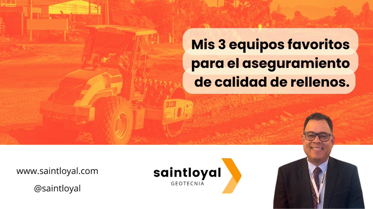 Cada vez hay nuevas tecnologías para evaluar la calidad de las capas de suelo compactado. Aquí te dejo mis favoritos a través de una experiencia profesional de más de 30 años.

linkedin.com/pulse/mis-3-eq…