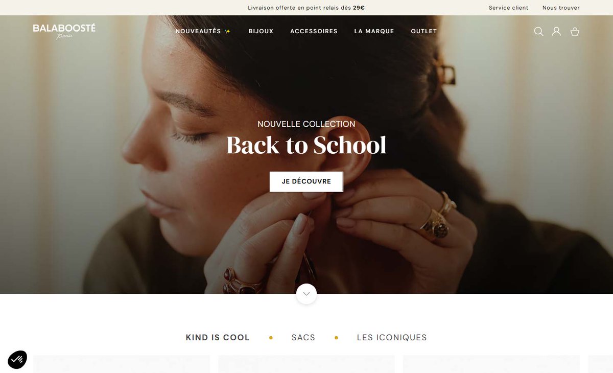 avis_internet's tweet photo. 🚨 Nouveau site !
Balabooste : Accessoires de Mode et Bijoux, vient d'être référencé sur Avis Site Internet. N'hésitez pas à donner votre avis 😉
https://t.co/M4xjcvPMhN https://t.co/c0gbHDXQQD