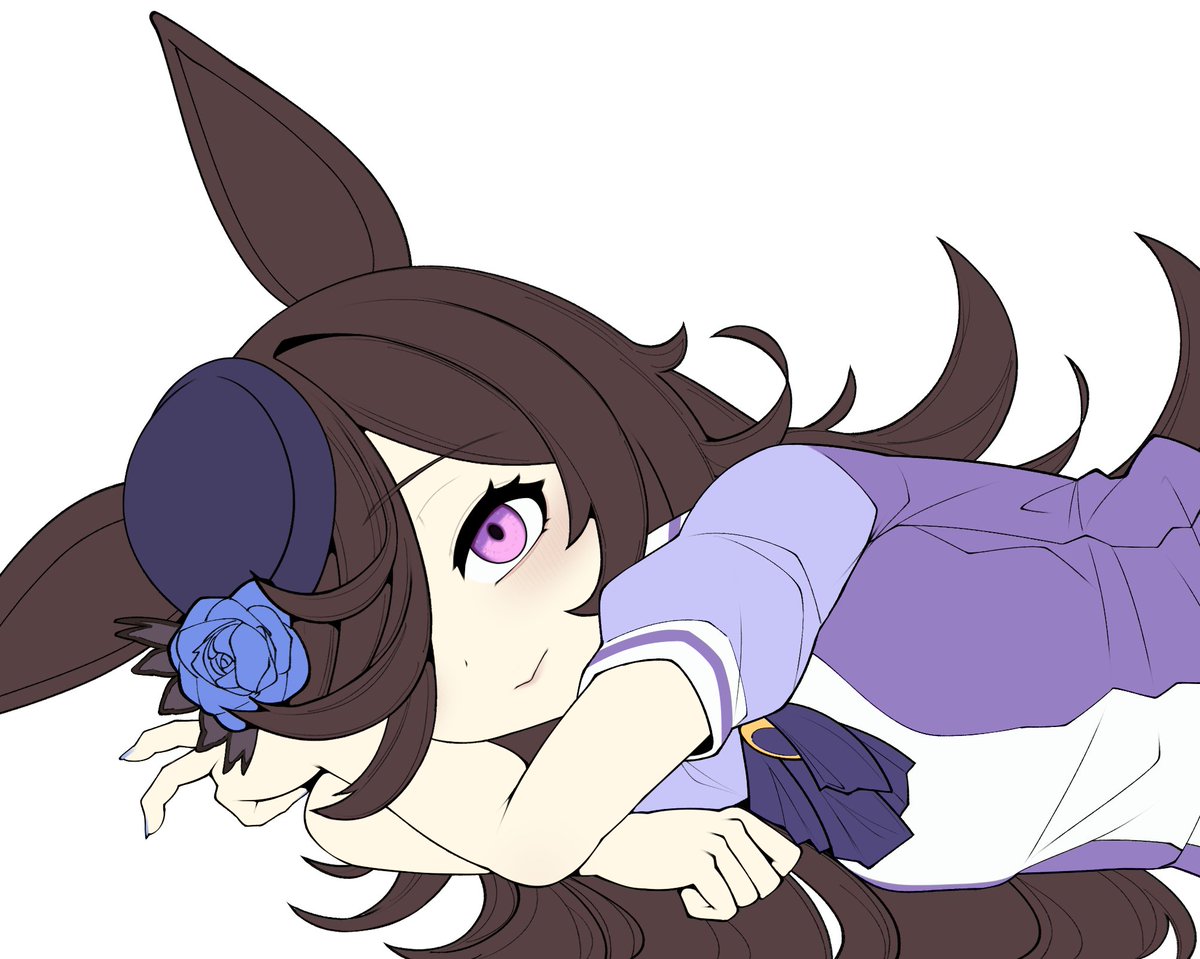 ライスシャワー(ウマ娘) 「ライスチャn 」|よなおのイラスト