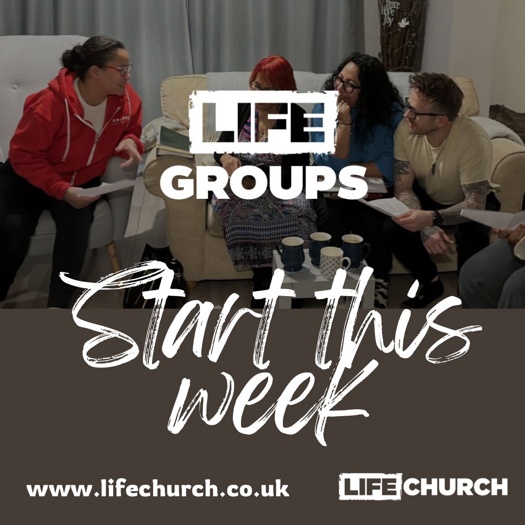 LifeChurchLife's tweet photo. Life groups start THIS week. If you haven’t signed up yet then see: https://t.co/1ksHkFSEiV or https://t.co/J4kkw1Odo5 https://t.co/AJ5sAzPAQD