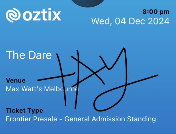 tayloredversion's tweet photo. wts / selling - the dare melbourne tickets
one night only 

GA - $100/ea

tags: charli xcx tix https://t.co/NgllbxuKwq