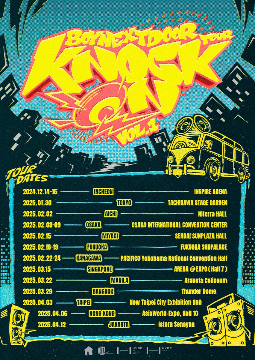 🔴 เด็กข้างบ้านมาแลัว 🙌🏻 BOYNEXTDOOR TOUR ‘KNOCK ON Vol.1’ 🔊ปักหมุดประเทศไทยปีหน้า!

❣️ 29 มีนาคม 2568
🎯 ธันเดอร์โดม เมืองทองธานี
ติดตามรายละเอียดเพิ่มเติมได้ทาง <a href="/ime_th/">iMe Thailand</a> 

#BOYNEXTDOOR #보이넥스트도어 #BND
#KNOCK_ON_Vol_1