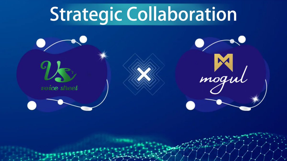 VoiceStreet (@voicestreetnft) on Twitter photo Partnership!🎉 We are very excited to announce a strategic partnership with Mogul Productions!
<a href="/mogulofficial_/">Mogul Productions | $MOGUL</a>
Mogul Productions is a decentralized film financing (DeFiFi) and movie-based RWA platform that connects creators, movie fans, and film financiers in one space to ensure Partnership!🎉 We are very excited to announce a strategic partnership with Mogul Productions!
<a href="/mogulofficial_/">Mogul Productions | $MOGUL</a>
Mogul Productions is a decentralized film financing (DeFiFi) and movie-based RWA platform that connects creators, movie fans, and film financiers in one space to ensure