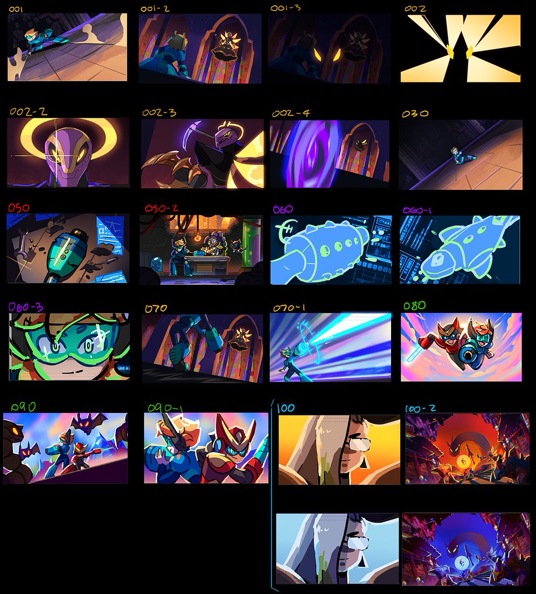 halfgiant_'s tweet image. Here is the Colour Script for our 30XX created by the incredible @griffiling. Check out the full trailer and credits on our site.

#30XX #visualdevelopment #colorkey #colorscript #digitalpainting #visdev