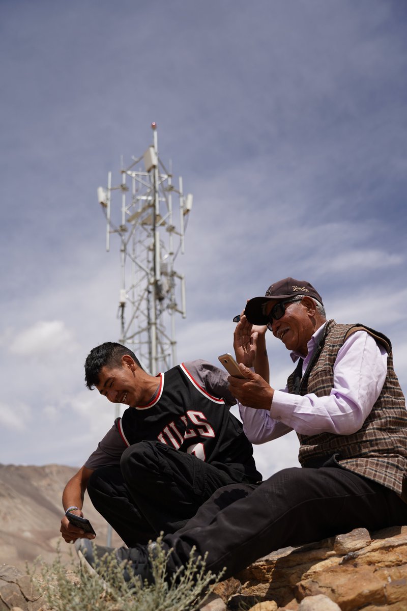 DoT_India's tweet image. Happily connected at 14,500 ft.

📍Phobrang, Ladakh

#100DaysOfModi3