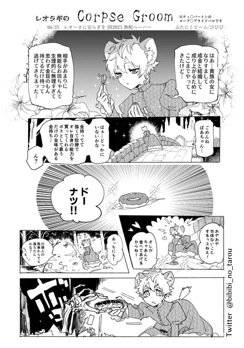 昨年のジュンブラで無配したコープスブ〇イドパロのレオラギを再掲※女装有 