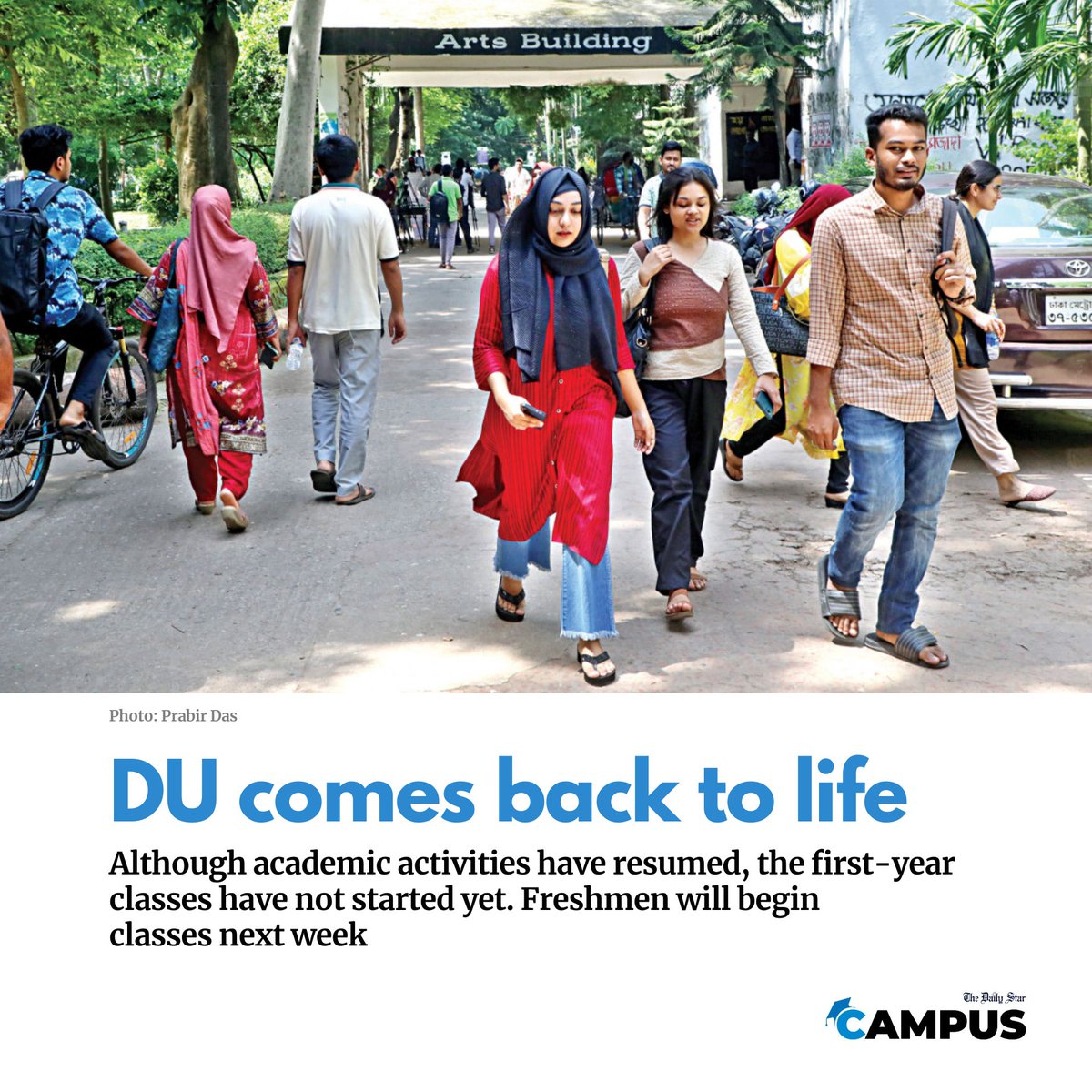 dailystarnews's tweet photo. Read more:
https://t.co/a30Dl4hV9x
#DhakaUniversity #Campus #Bangladesh #Edication https://t.co/EN2phe3hRu