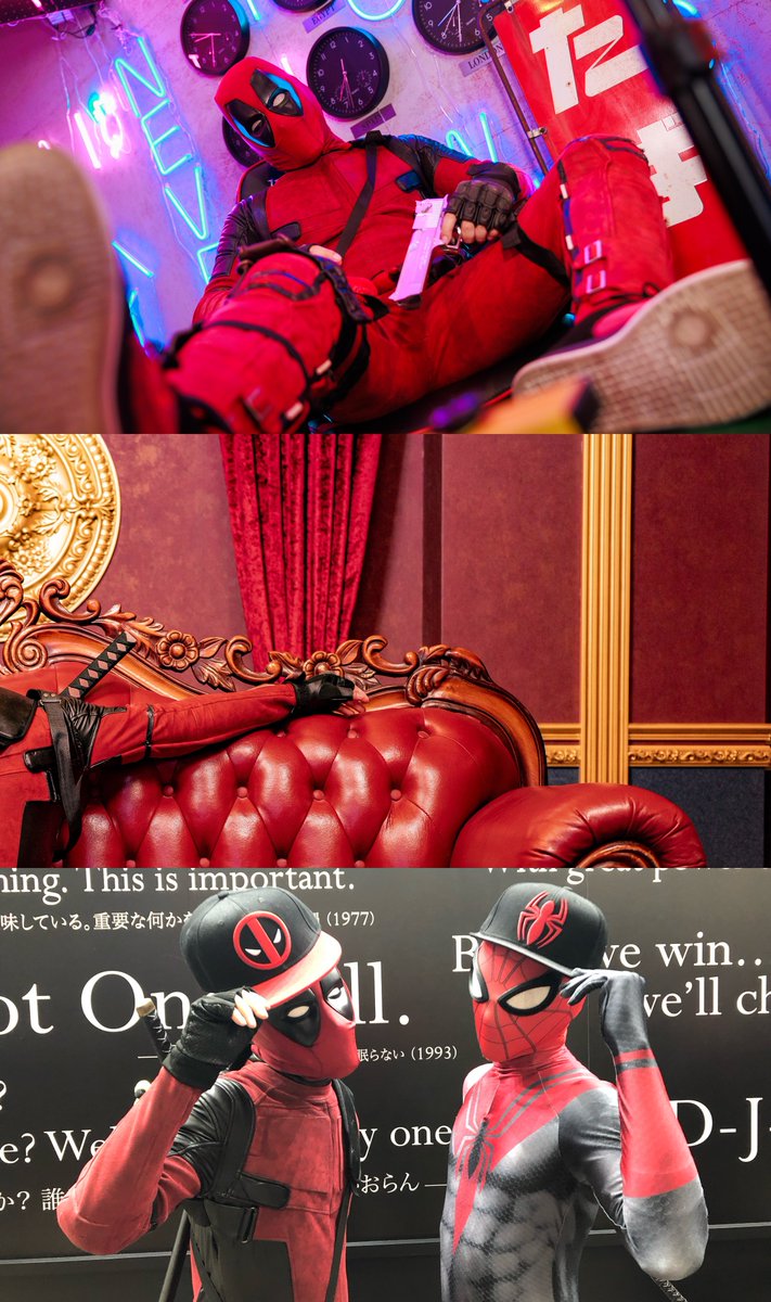 CB_MCU1120's tweet image. I… am…Marvel Jesus.
タップしてみて~✌️
LFGGG~😘
#デッドプール #deadpool #コスプレ
#マーベルの神