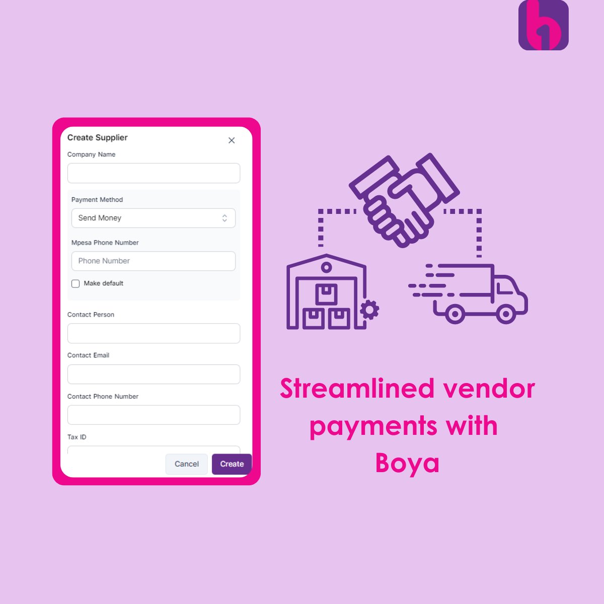 Boya_Inc's tweet image. Managing vendor payments just got easier with Boya. Control your finances and improve vendor relations with seamless, on-time payments. 📊🤝
boyahq.com/bill-payments
 #VendorPaymentSolutions #FinanceManagementSoftware