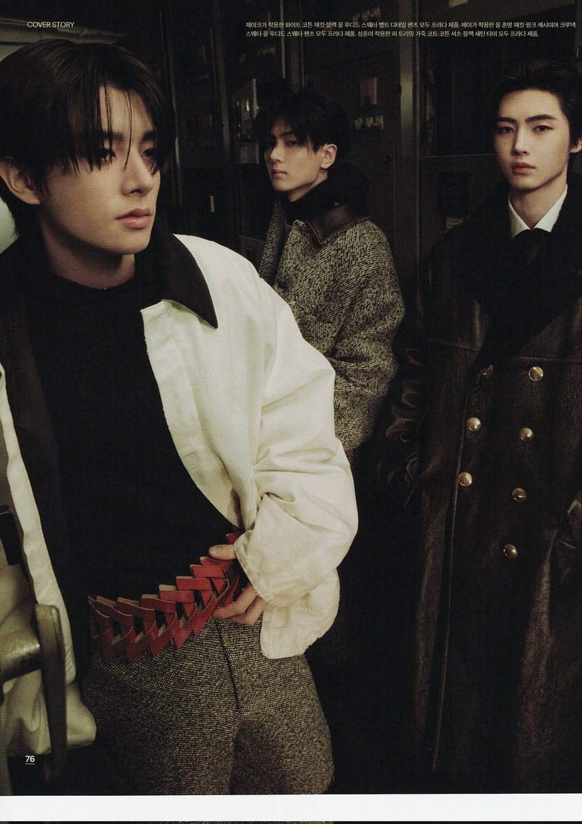 ARENA 옴므 잡지 스캔본 

#성훈 #제이 #제이크