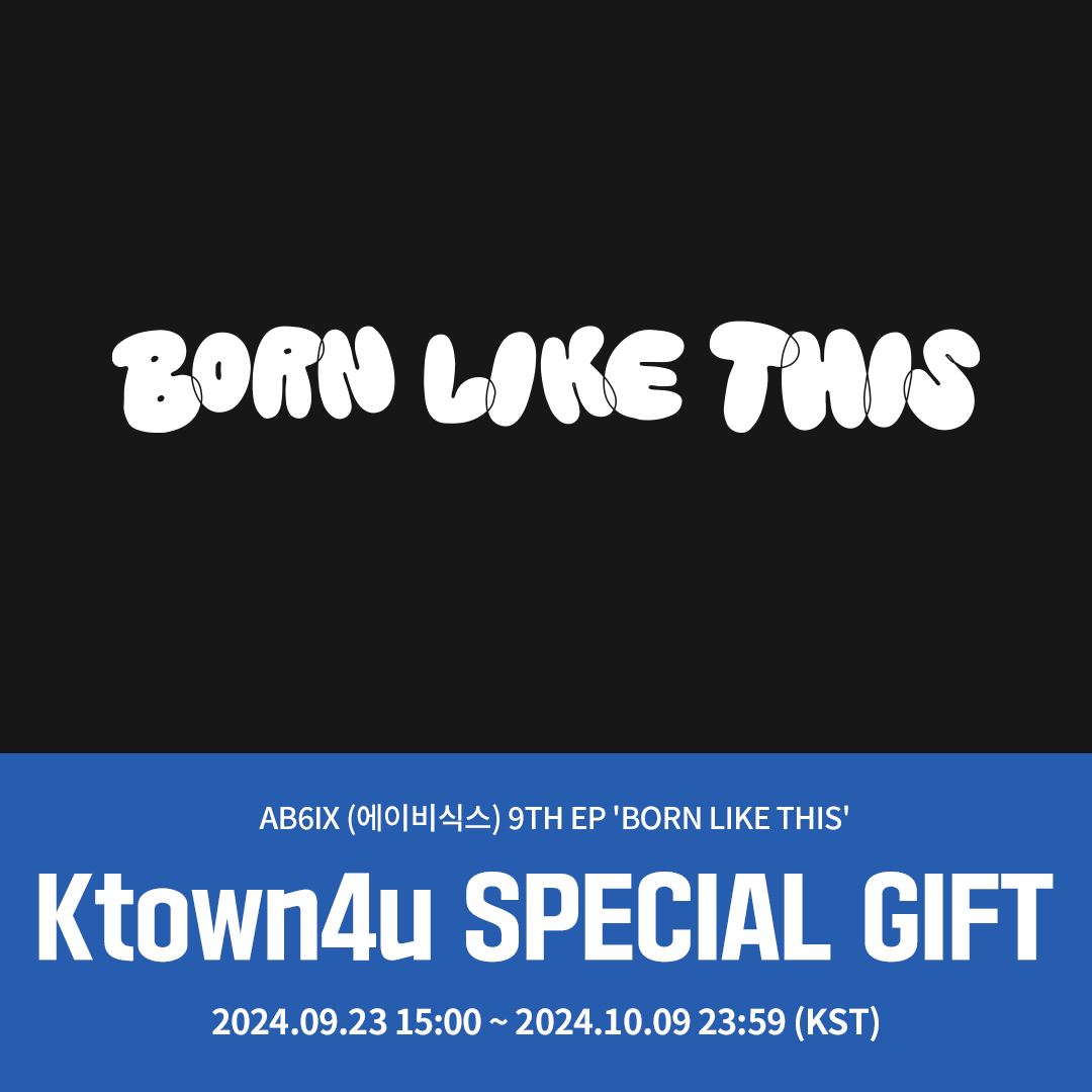 Ktown4u_latina's tweet photo. 🎉 ¡Preventa especial de AB6IX para su 9º EP 'BORN LIKE THIS'! 🌟

🎁 Reserva tu copia en versión Standard o Jewel antes del 9 de octubre y recibe una exclusiva fotocard selfie, ¡aleatoria entre 4 variantes distintas!

📅 Período de venta: Del 23 de septiembre a las 15:00 hasta el 9 de octubre a las 23:59 KST. 
🔗https://t.co/hXsdyE4dng

🏆 Además, 8 afortunados ganarán más una polaroid autografiada por los miembros. ¡No pierdas esta oportunidad!

📢 Ganadores anunciados el 10 de octubre a las 15:00 KST.

#AB6IX #BORNLIKETHIS #Ktown4u #Kpop #Preventa