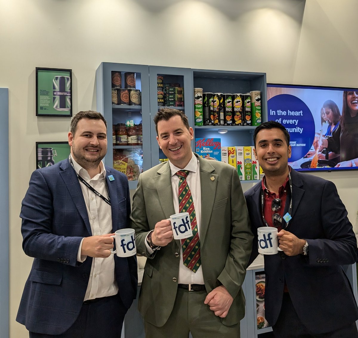 Dropped by possibility the best stocked stand in the whole of Labour Conference to catch up with the <a href="/Foodanddrinkfed/">Food and Drink Federation</a>. 

They've been excellent help for me in Parliament, helping me get to grips with the challenges and opportunities in our food and drink sector.