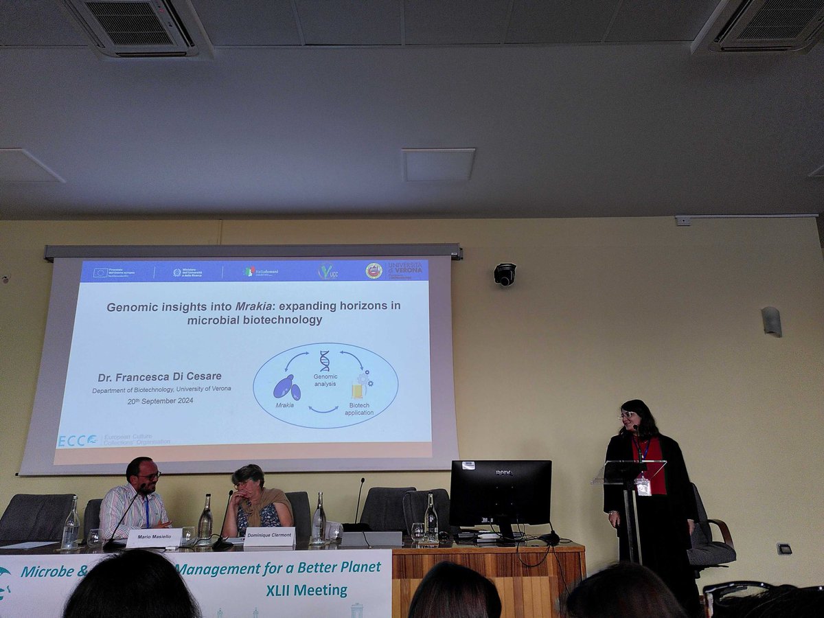 During the constructive <a href="/ECCO_Meetings/">ECCO News</a> , preliminary results of the genomic analysis of *Mrakia* yeast were presented. Also, a poster on NCYs in food microbiomes was showcased. Truly a unique experience! Thanks to all colleagues actively collaborating on this PRIN-PNRR project.