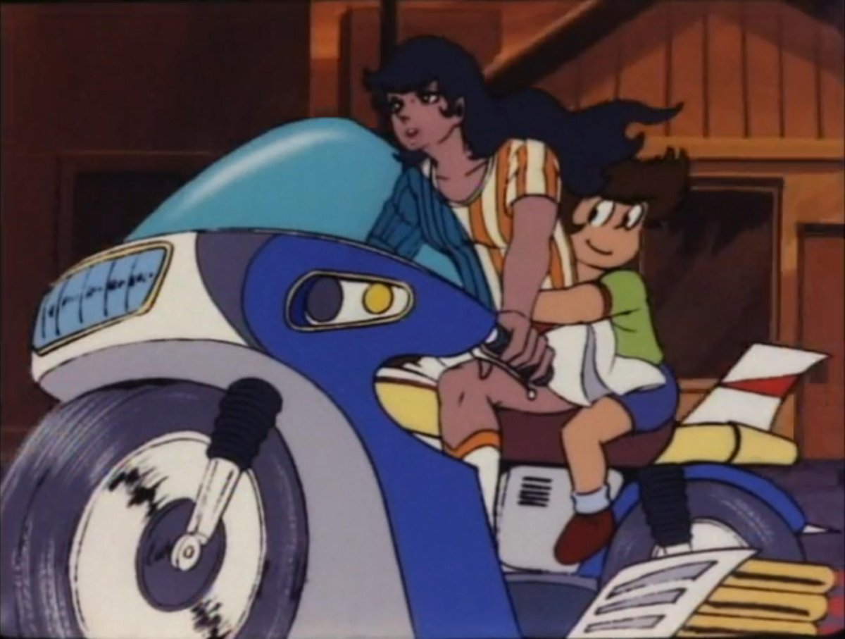 マジンガーZのスカーレットモビルと、グレートマジンガーのジュンの