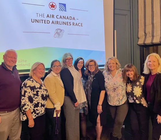 Sandra Bailey Moffatt (@sanna_isainmdom) on Twitter photo Night 1 w. <a href="/AirCanada/">Air Canada</a> & <a href="/united/">United Airlines</a> hosted in <a href="/thedeanirl/">The Dean Ireland</a> with live Irish music and rooftop views of Dublin from Sophie’s Bar - a fantastic kick off to an exciting week ahead! #AirCanadaUnitedAirlinesRace #ACUAIreland2024 Night 1 w. <a href="/AirCanada/">Air Canada</a> & <a href="/united/">United Airlines</a> hosted in <a href="/thedeanirl/">The Dean Ireland</a> with live Irish music and rooftop views of Dublin from Sophie’s Bar - a fantastic kick off to an exciting week ahead! #AirCanadaUnitedAirlinesRace #ACUAIreland2024