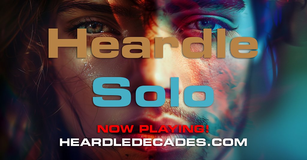 🚨 Heardle Solo has landed! 🚨 

Think you know your Prince from your Parton? Your Madonna from your MJ?   

Put your solo artist knowledge to the test! 

Spanning decades of hits, Heardle Solo is your new daily music challenge.

 #HeardleSolo #NowLive #Heardle
