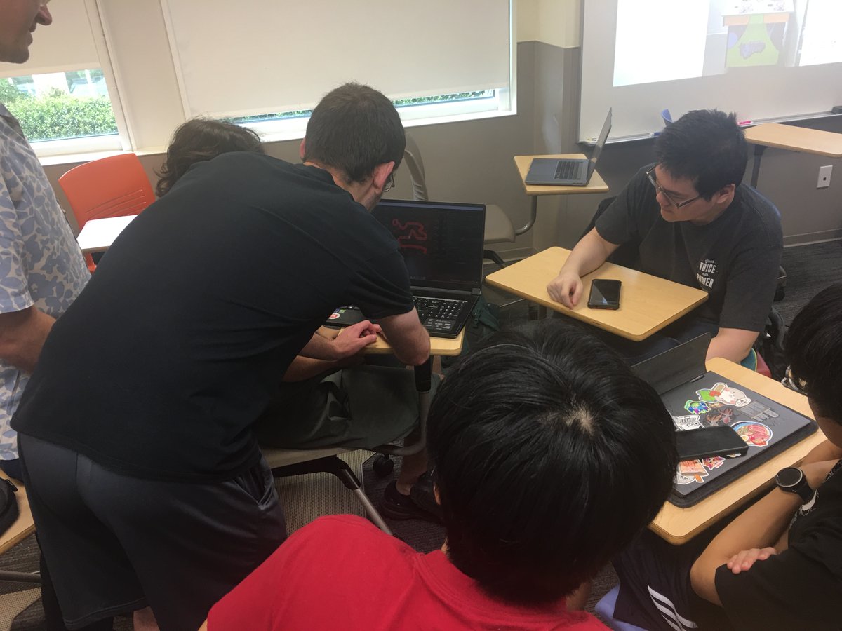 GameDevAtUNCC's tweet image. During our last meeting, play testers tested some of the Kickstart Jam games. Here we have &quot;A Legacy to Remember&quot; and &quot;Heirloom Thief&quot; being play tested. Be sure to attend the meeting on the 27th to see how these games turn out! #gamejam #unccharlotte #uncc #gamedev
