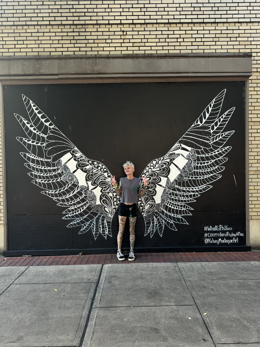 sexyaltftm's tweet photo. Wear your wings of courage #WhatLiftsYou #ColumbusGA https://t.co/GUT0xd3gFM