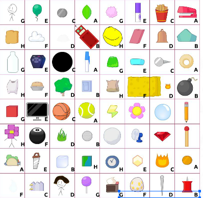 Fun #BFDI Fact: In the source file Copy of 4dance.fla, the team grid ...