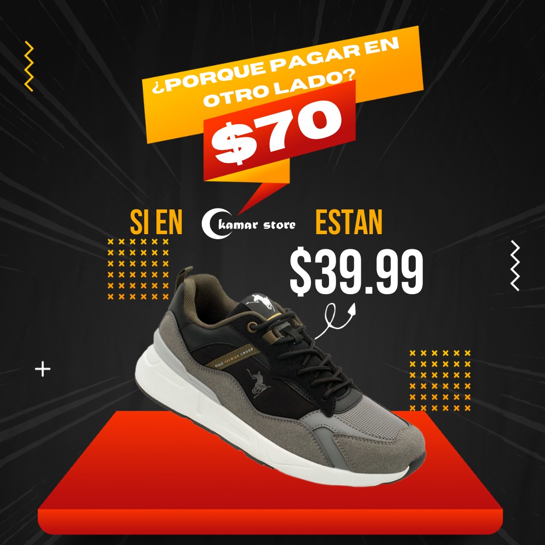 KamarStore's tweet image. En otros lados los #Polo a $70😵 pero en #KamarStore este #Lunes a sólo $39.99 🎉🥳