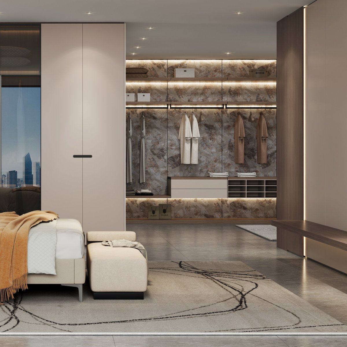 TreezoG's tweet image. 🚀From seamless wardrobe solutions to minimalist decor elements, every detail is crafted to perfection🧥👜#study #bedroom #bedroomdecor #dressingroom #bedroomdoor #woodfurniture #storage #wardrobe #wardrobestylist #cabinet #cabinetdecor #modernhome #plywood #wooden #housedesign