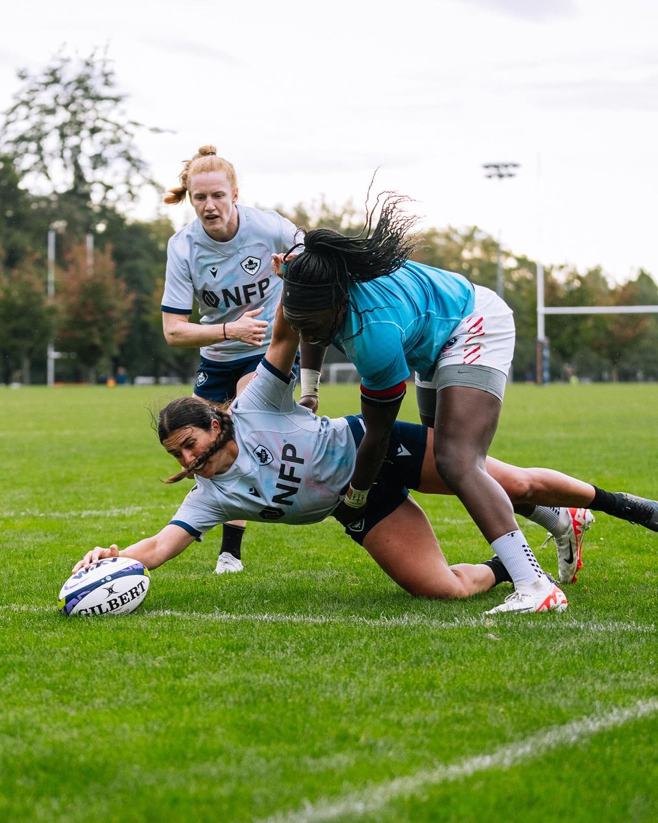 RugbyCanada's tweet photo. Pre match week scrimmage vs @USARugby in Vancouver 🌆

Thank you @UBCWRugby for hosting  💫

@nfpca 

#RugbyCA | #OneSquad https://t.co/am8fYiUqzi