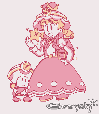 sunrysky's tweet photo. Princess of the brigade
#SuperMario https://t.co/GDUzqjuo2v