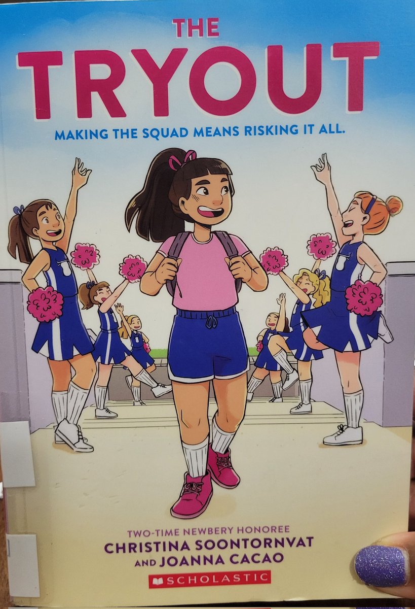 It's fitting that my 40th title of 2024 is by the same author as my favorite 2024 Rebecca Caudill Nominee. A Wish in the Dark was spectacular, and The Tryout left me feeling deeply moved. Time to promote it often this #BannedBooksWeek. Thx <a href="/soontornvat/">Christina Soontornvat - Updates only</a>