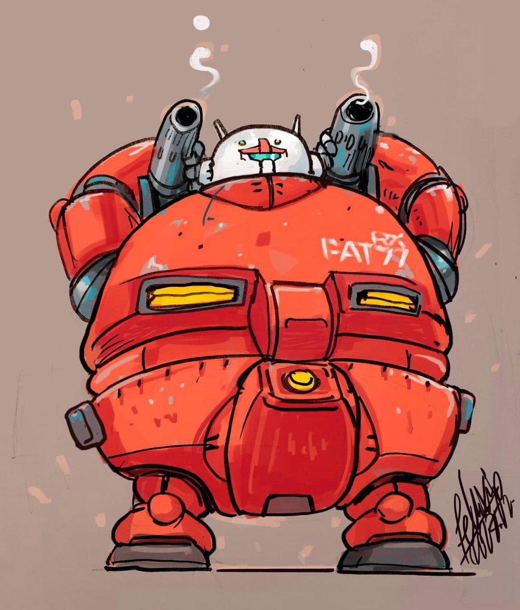 felixip's tweet photo. 肥大炮 Chubby RX77

#RX77 #FatGundam #ChubbyBot #月巴機 #肥宇宙 https://t.co/QxYnMhHaOO