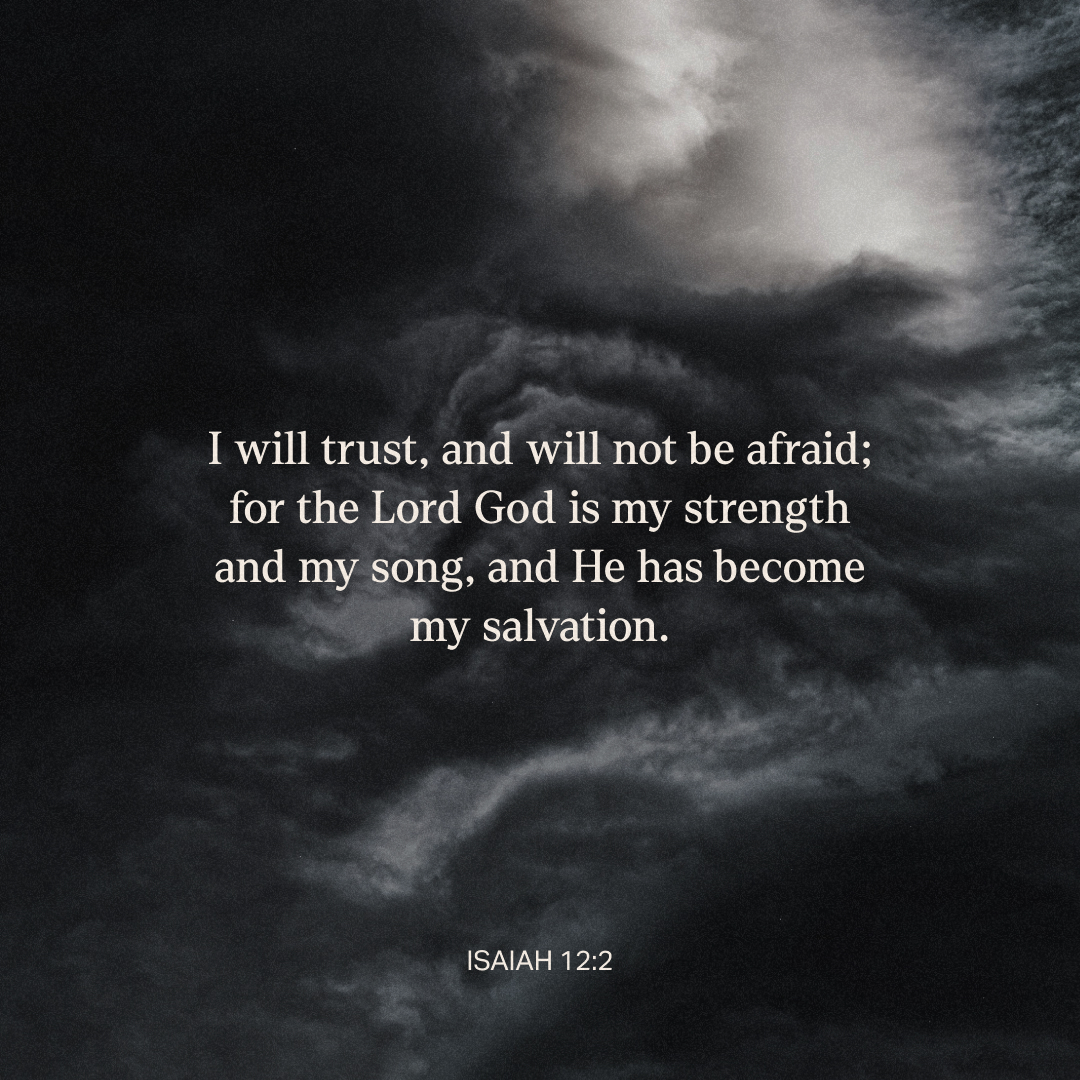 YouVersion's tweet photo. Isaiah 12:2 https://t.co/kypnPpnNop