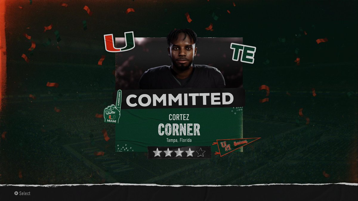 Miami Hurricanes tweet media