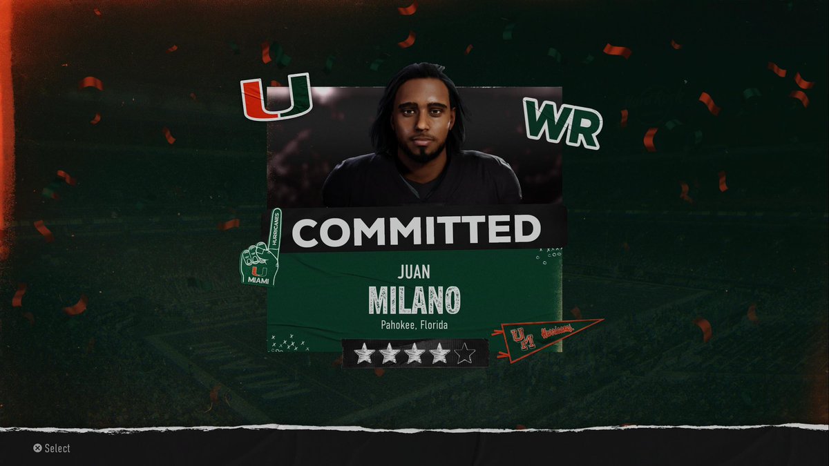 Miami Hurricanes tweet media