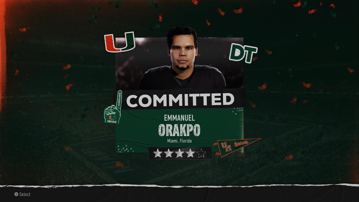Miami Hurricanes tweet media
