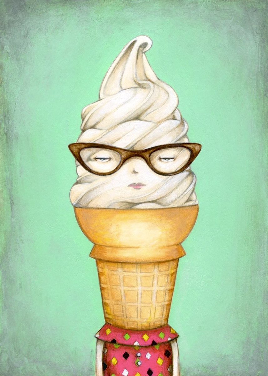 AnnaTillett's tweet photo. Happy National Ice Cream Cone Day from the saltiest of soft serves🍦 https://t.co/D26RmoppwJ