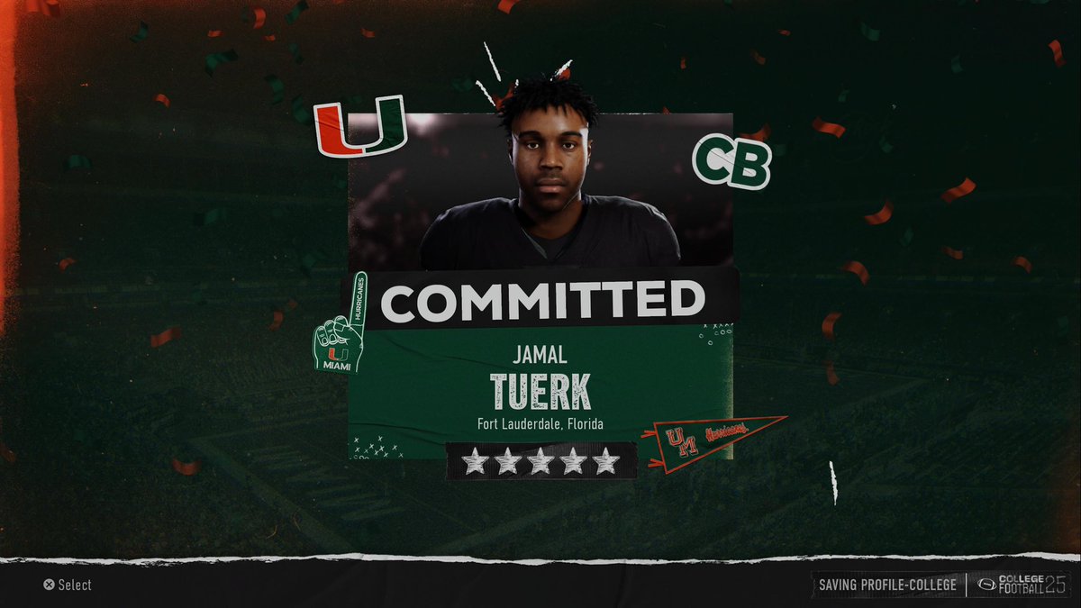 Miami Hurricanes tweet media