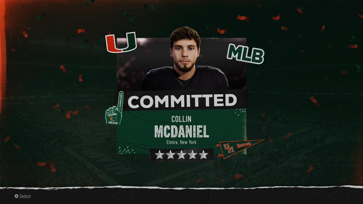 Miami Hurricanes tweet media
