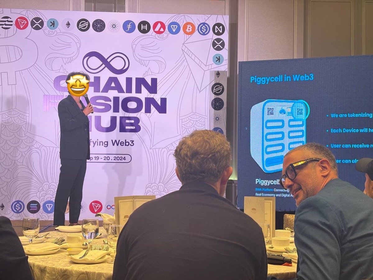 piggycell's tweet photo. We’ve been given another fantastic opportunity to present at #ChainFusionHub

We'll make sure to carefully consider and incorporate all the feedback

A big thank you for this exciting chance!⚡️

#RWA #BlockchainInnovation #Web3 https://t.co/wKs2Dj35sr