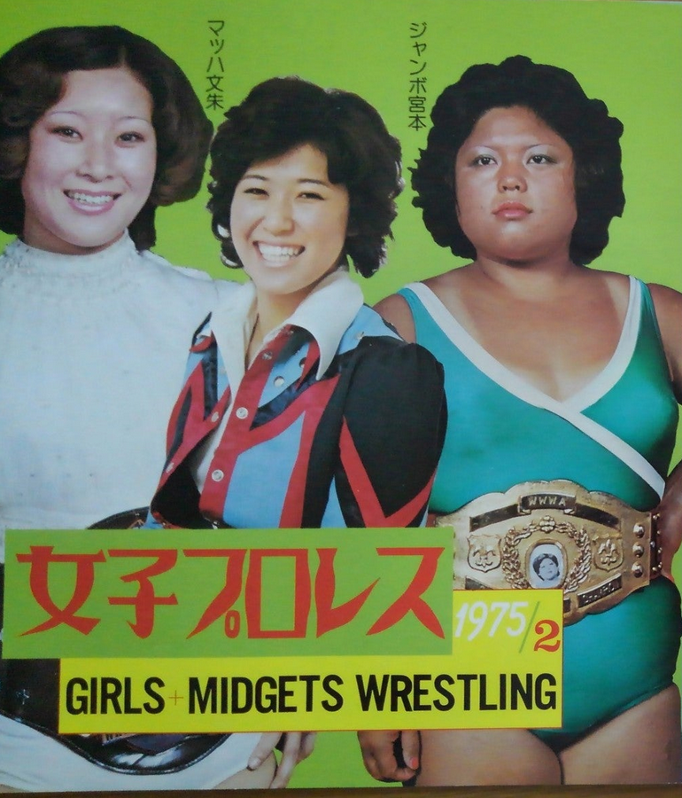 宮本まりこです Mariko Akagi, Mach Fumiake and Jumbo Miyamoto, the stars that