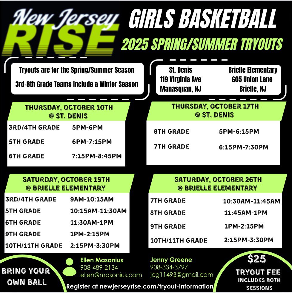 New Jersey RISE (@newjerseyrise) on Twitter photo A little over 2 weeks away🏀
Don’t miss out! Register➡️ forms.gle/y3T2TSRUz75p9u… <a href="/EllenMasonius/">Ellen Clark Masonius</a> <a href="/jencatherine114/">Jenny Greene</a> <a href="/TinyGreenNBS/">Coach Tiny Green</a> <a href="/EJayArrow/">E J 🏀</a> <a href="/whoistakeflight/">Garry Linton</a> <a href="/brolylew/">Girel ‘Broly’ Lewis</a> A little over 2 weeks away🏀
Don’t miss out! Register➡️ forms.gle/y3T2TSRUz75p9u… <a href="/EllenMasonius/">Ellen Clark Masonius</a> <a href="/jencatherine114/">Jenny Greene</a> <a href="/TinyGreenNBS/">Coach Tiny Green</a> <a href="/EJayArrow/">E J 🏀</a> <a href="/whoistakeflight/">Garry Linton</a> <a href="/brolylew/">Girel ‘Broly’ Lewis</a>