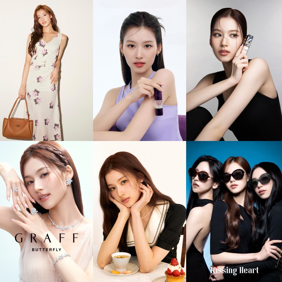 sanadorabel's tweet photo. Sana’s Active Brand Endorsements:
• Prada: Brand Ambassador
• Missha: Brand Ambassador
• YSL Beauty: Japan Ambassador
• Graff: Asia Ambassador
• Lenina: Muse
• Kissing Heart (with Mina & Chaeyoung): Global Ambassador 🆕 https://t.co/jpsAUzkMN6