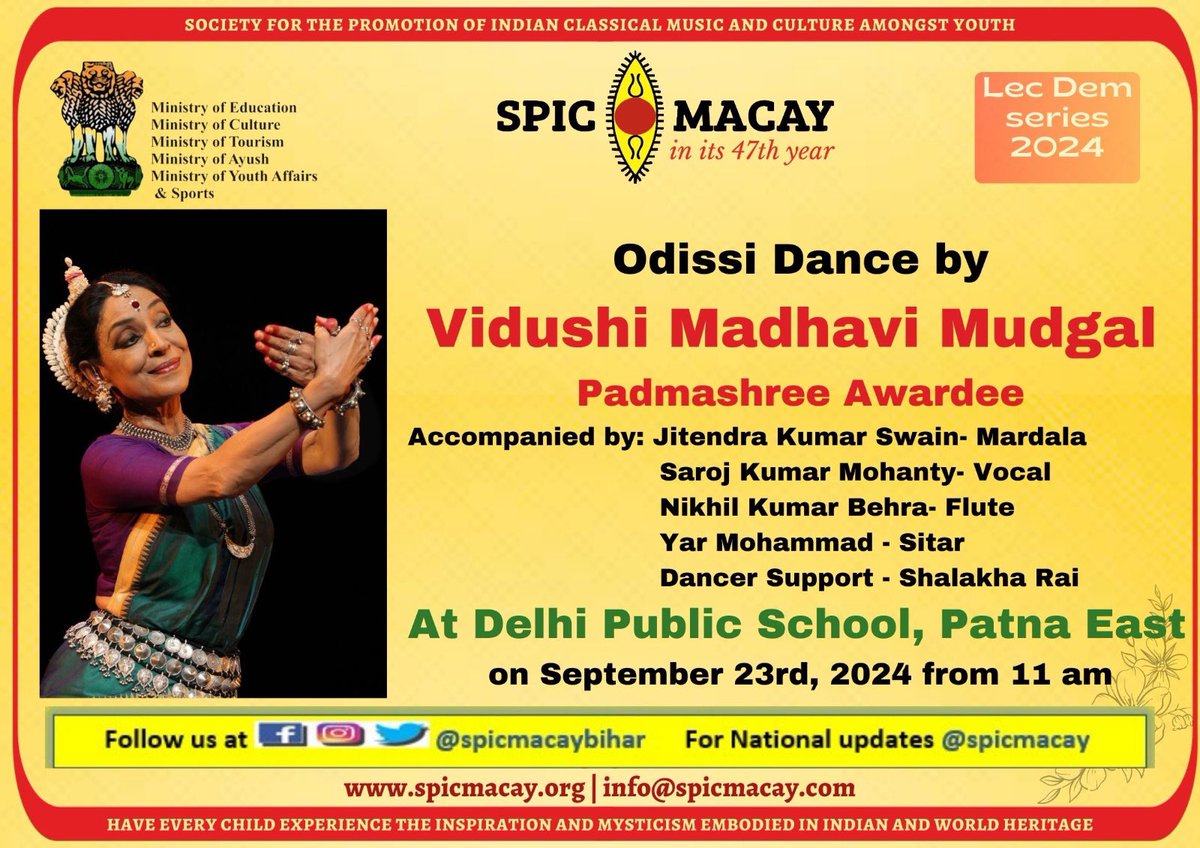 SPIC MACAY BIHAR (@spicmacaybihar) on Twitter photo 