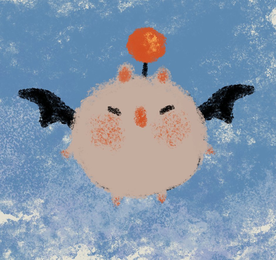 FleshAtronach's tweet image. moogle  ⚪️